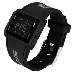 SANDA - Reloj Hombre Deportivo 9003 Digital Negro