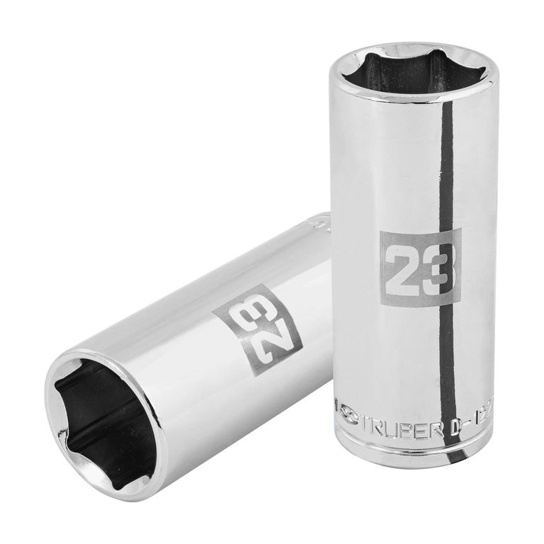 Dado 23mm Hexagonal Tubular Encastre de 1/2" 101011
