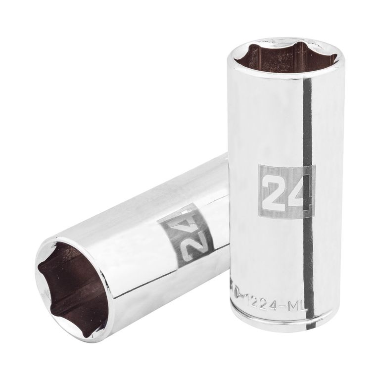 Dado 24mm Hexagonal Tubular Encastre de 1/2" 101012