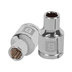 Truper - Dado 9mm Poligonal Encastre de 1/2" 13523