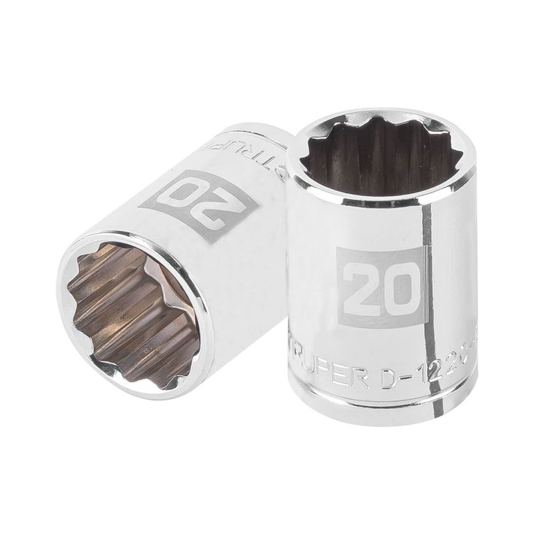 Dado 20mm Poligonal Encastre de 1/2" 13534