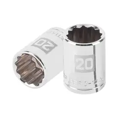 Truper - Dado 20mm Poligonal Encastre de 1/2" 13534