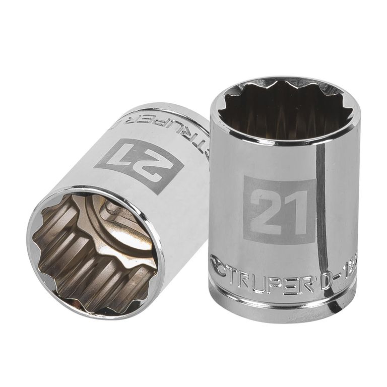 Dado 21mm Poligonal Encastre de 1/2" 13535