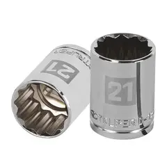 TRUPER - Dado 21mm Poligonal Encastre de 1/2" 13535