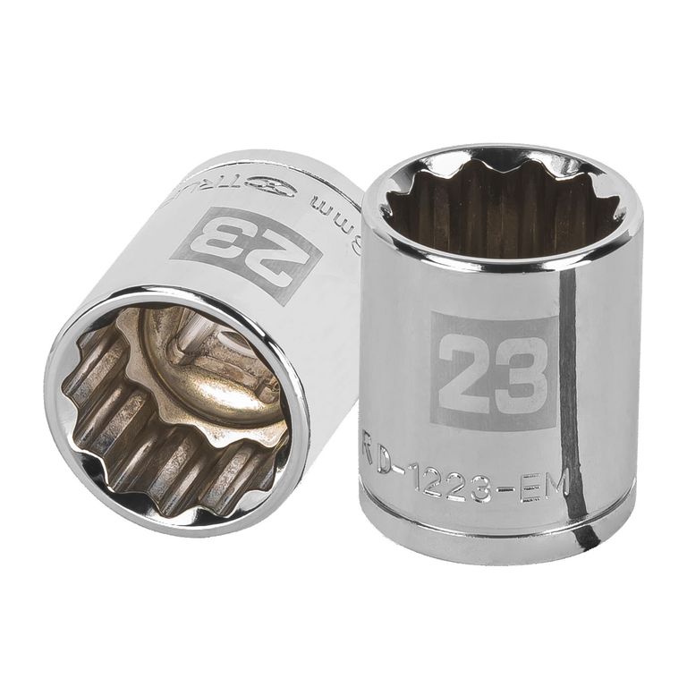 Dado 23mm Poligonal Encastre de 1/2" 13537