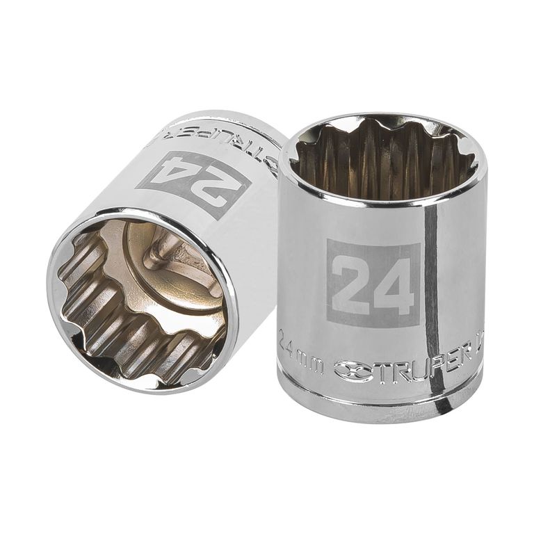 Dado 24mm Poligonal Encastre de 1/2" 13538