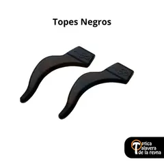 GENERICO - Topes de silicona para lentes color negro