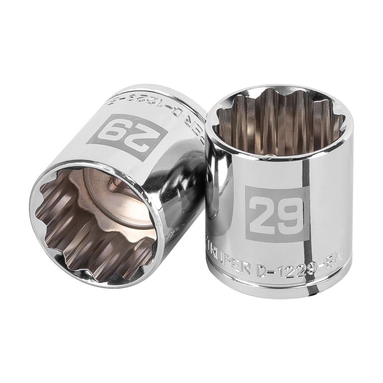 Dado 29mm Poligonal Encastre de 1/2" 13543