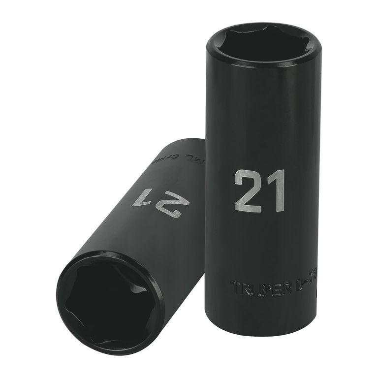 Dado 21mm Impacto Tubular Hexagonal Encastre de 1/2" 12433