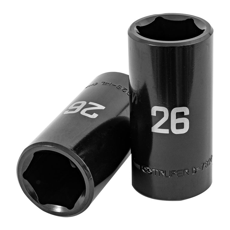 Dado 26mm Impacto Tubular Hexagonal Encastre de 1/2" 100925