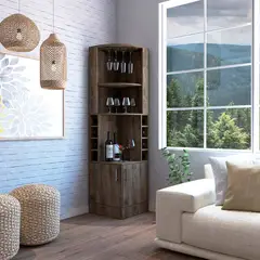 GENERICO - BAR ESQUINERO VELVET BELLOTA  - ENVÍO ARMADO Y MELAMINA 18mm