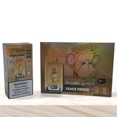 GENERICO - VAPEADOR BANG KING PEACH FREEZE DE 15000 PUFFS