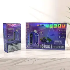 GENERICO - VAPEADOR FLUUMBOX GRAPE ICE DE 15000 PUFFS