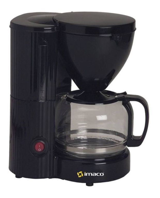 Cafetera de 6-8 Tazas ICM608N Negro