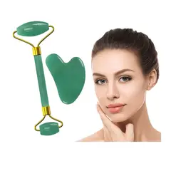 OEM - Masajeador Rodillo Facial de Jade