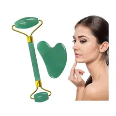 OEM - Rodillo Masajeador Facial y Gua sha
