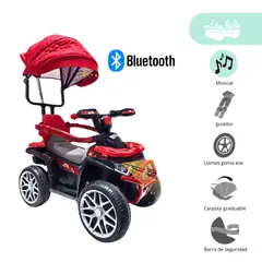 GENERICO - Carrito BUGGY de niño Modelo TERRADO RED