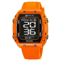 OEM - Reloj Hombre Deportivo STRYVE 8031 Digital Naranja