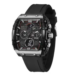 SMAEL - Reloj Hombre 8109 Análogo-Digital Negro