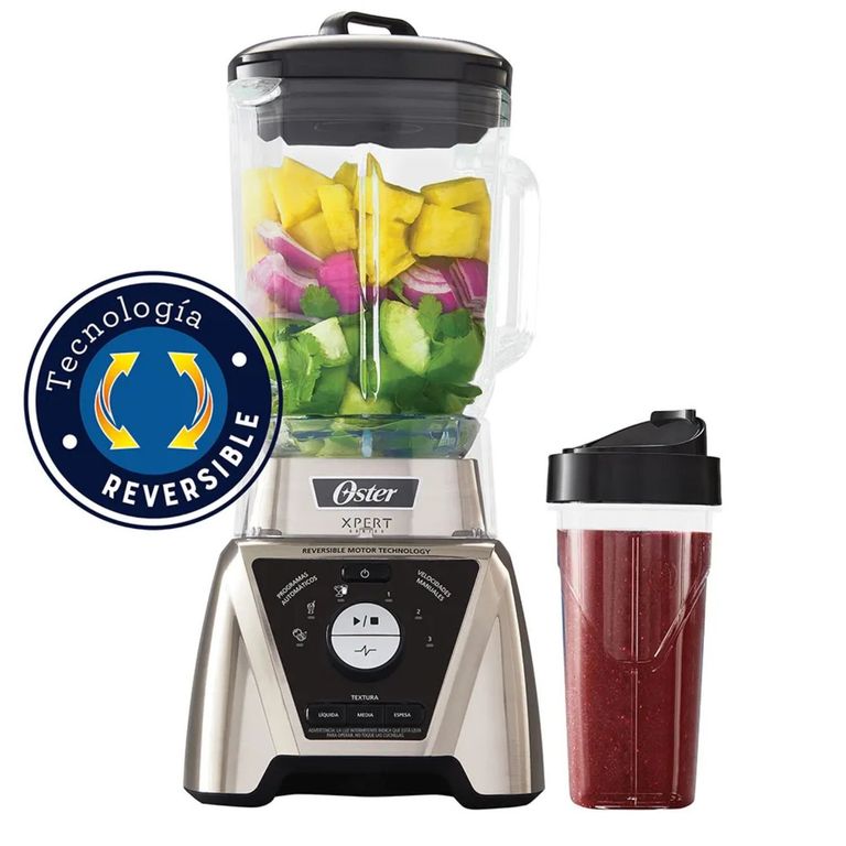 Licuadora BLST3BCPG Reversible Vaso 2 Lts + Vaso Blend Gris