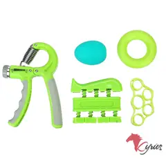 NO LOGO - Kit De Hand Grip De 5 Piezas Verde