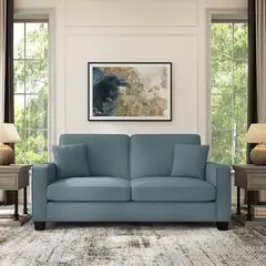 AMOBLART - SILLON MANGUT COLOR MARRON DE 3CUERPOS