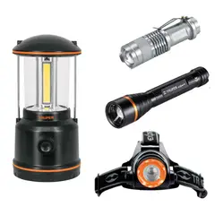 TRUPER - Kit Linternas de campamento lamparas de camping