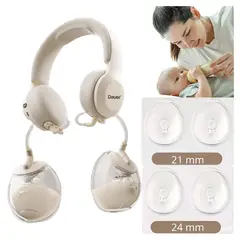 DAUER - Extractor De Leche Eléctrico Portátil Manos Libres