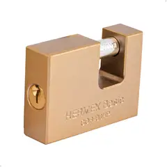 HERMEX - Candado Antipalanca 80 mm Cuerpo de Hierro