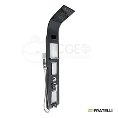 FRATELLI - COLUMNA DE DUCHA LED NEGRO SK-8051