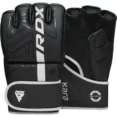RDX - Guantes de MMA y Grappling Kara F6 Blanco - S