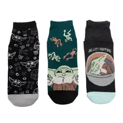 DISNEY - Medias Antideslizante Star Wars Mandalorian Tripack