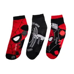 DISNEY - Medias Antideslizante Spiderman Tripack