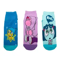 DISNEY - Medias Antideslizante Intensamente Tripack