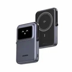 UGREEN - Power Bank carga inalámbrica 5000Mah Negro Pb571 35605B