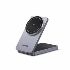 UGREEN - Cargador inalámbrico Magsafe 2 en 1 15W 45023