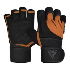 RDX - Guantes para Levantamiento de Pesas L4 Bronce - L