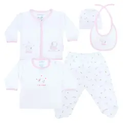 KUKULI - AJUAR PEQUEÑITO UNISEX 5 PIEZAS 2483