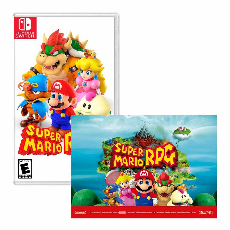 Super Mario Rpg Switch + Poster Switch