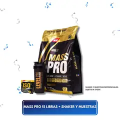 LEVEL PRO - MASS PRO 15 Lb RICH CHOCOLATE