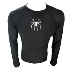 AQUA&MODA - LICRA CON PROTECCION UV AQUAMODA LAMLANRBRN ARAÑA NEGRO LOGO BLANCO REFLECTIVO