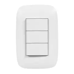 GENERICO - Interruptor Triple 10A250V Domino Sencia AP1300 - Bticino
