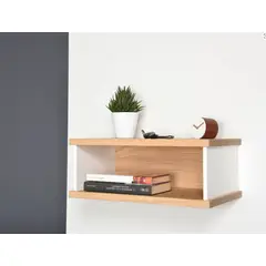 VENTITAS HOME - Velador Flotante Miriel Haya y Blanco