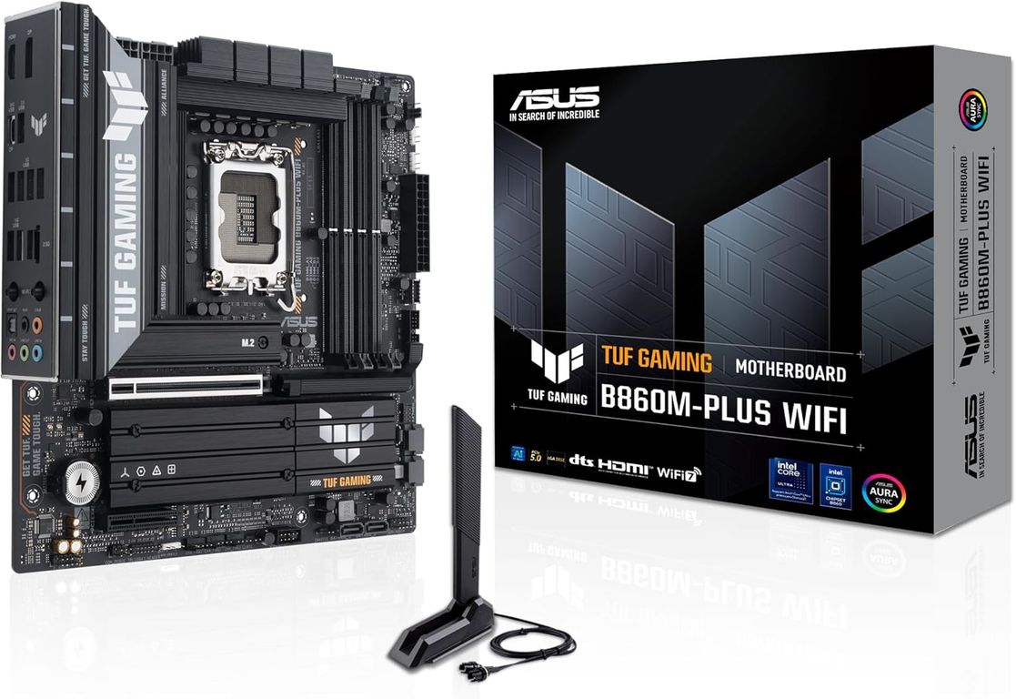 Motherboard TUF GAMING B860M-PLUS WIFI Intel B860 LGA 1851 mATX