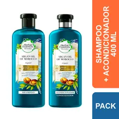 HERBAL ESSENCES - Shampoo + Acondicionador Argan Oil of Morocco 400 ml