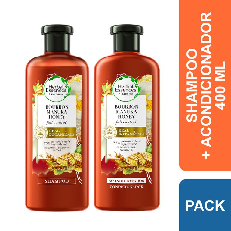 Shampoo + Acondicionador Bourbon Manuka Honey 400 ml