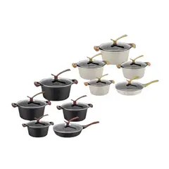 GENERICO - Juego de 10 utensilios de cocina antiadherentes de aluminio