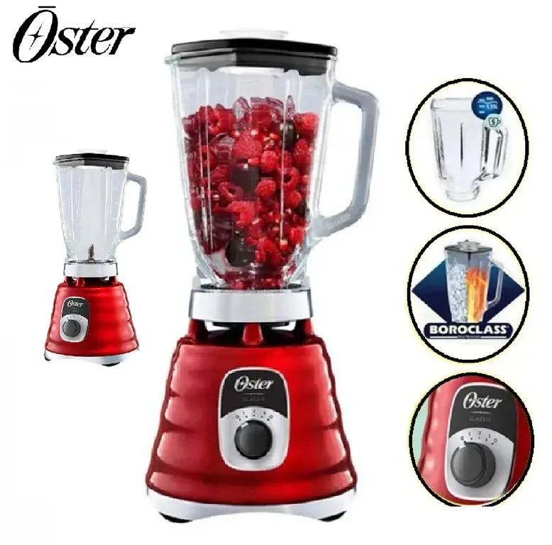 Licuadora Clasica 3 Velocidades BLST4126R-Rojo