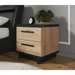 VENTITAS HOME - Velador Radamantis Duna y Negro