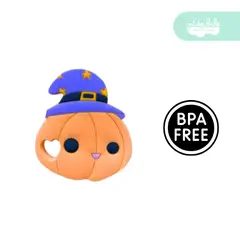 GENERICO - Mordedor de silicona para bebé modelo calabaza